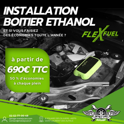 Opération spéciale : le boîtier éthanol à partir de 690€ jusqu'au 31 mars 2026
