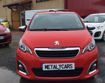 Peugeot 108  1.0 VTI - 72 CH / 4CV -  Style 5 places - CT OK - 9 450 €