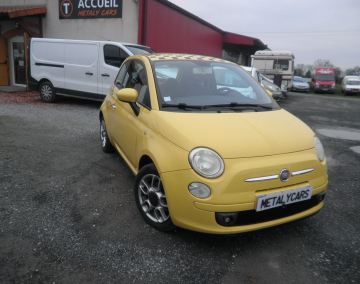 Fiat 500 1.2   69ch / 4CV - Sport 4 places - CT OK -   4790 €
