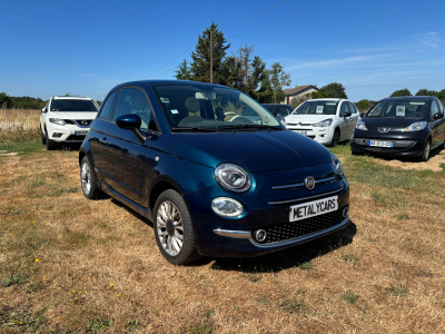 FIAT 500  1.2 ESSENCE - 69CH / 4CV - 4 PLACES - 3 PORTES - 7 990 €