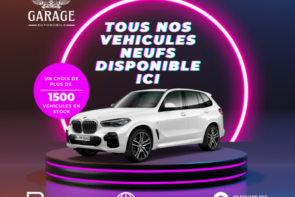 TOUS NOS VEHICULES NEUFS EN STOCK 