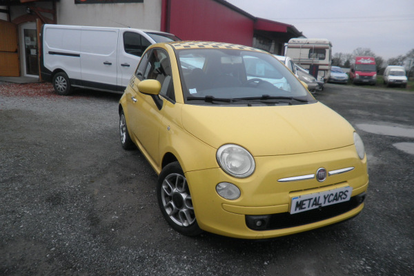 Fiat 500 1.2   69ch / 4CV - Sport 4 places - CT OK -   4790 €