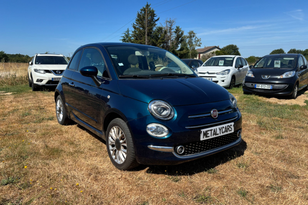 FIAT 500  1.2 ESSENCE - 69CH / 4CV - 4 PLACES - 3 PORTES - 7 990 €
