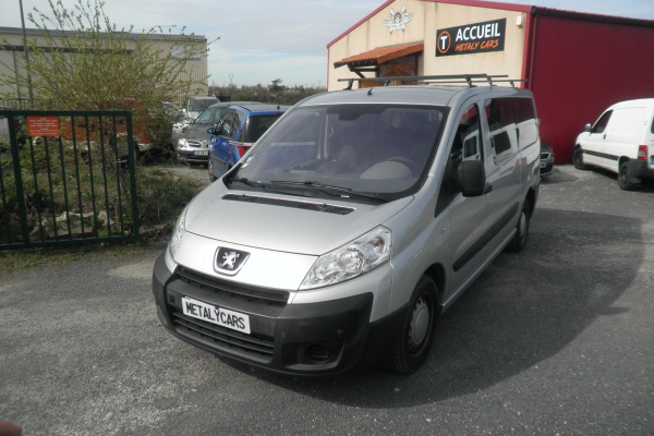 PEUGEOT EXPERT 2 MINIBUS II FOURGON VITRE PACK CD CLIM 229 L2H1 2.0 HDI 120CH 9PL - 9 990 €
