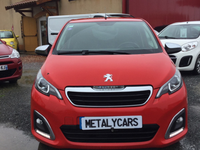 Peugeot 108  1.0 VTI - 72 CH / 4CV -  Style 5 places - CT OK - 8 990 € au lieu de 9 450€ valable jusqu'au 01/08/25
