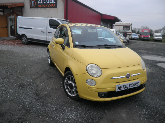 Fiat 500 1.2   69ch / 4CV - Sport 4 places - CT OK -   4790 €