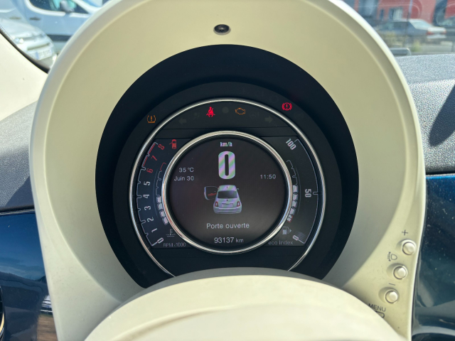 FIAT 500  1.2 ESSENCE - 69CH / 4CV - 4 PLACES - 3 PORTES - 7 990 €
