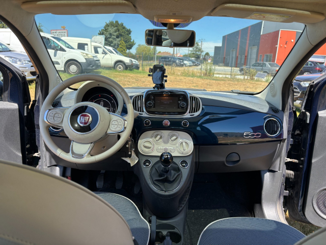 FIAT 500  1.2 ESSENCE - 69CH / 4CV - 4 PLACES - 3 PORTES - 7 990 €