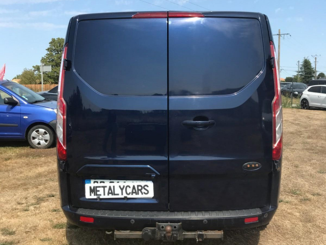 FORD TRANSIT CUSTOM 2.2 TDCI 125 - 6 PLACES MODULABLES / 4 PORTES - 15 900€