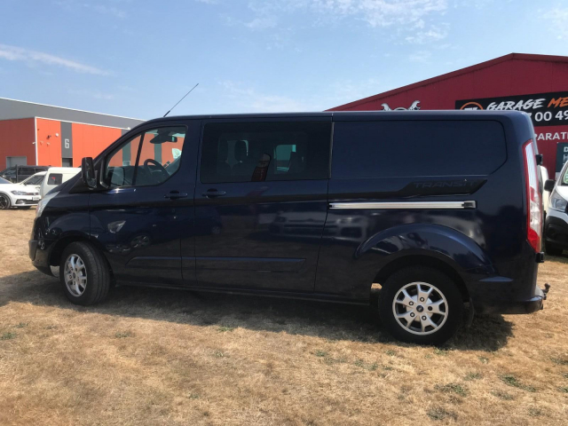 FORD TRANSIT CUSTOM 2.2 TDCI 125 - 6 PLACES MODULABLES / 4 PORTES - 15 900€