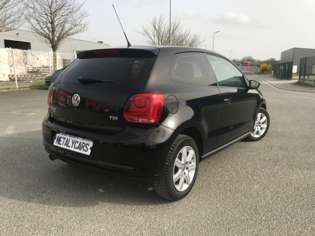 VOLKSWAGEN POLO V (5) 1.6 TDI - 90CH/5CV - 3 PORTES / 5 PLACES - 2012